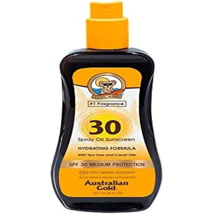 Масло-спрей Spf 30, солнцезащитное масло и масло для загара, 237 мл, Australian Gold солнцезащитное спрей масло для тела spf 6 australian gold spray oil 237 мл