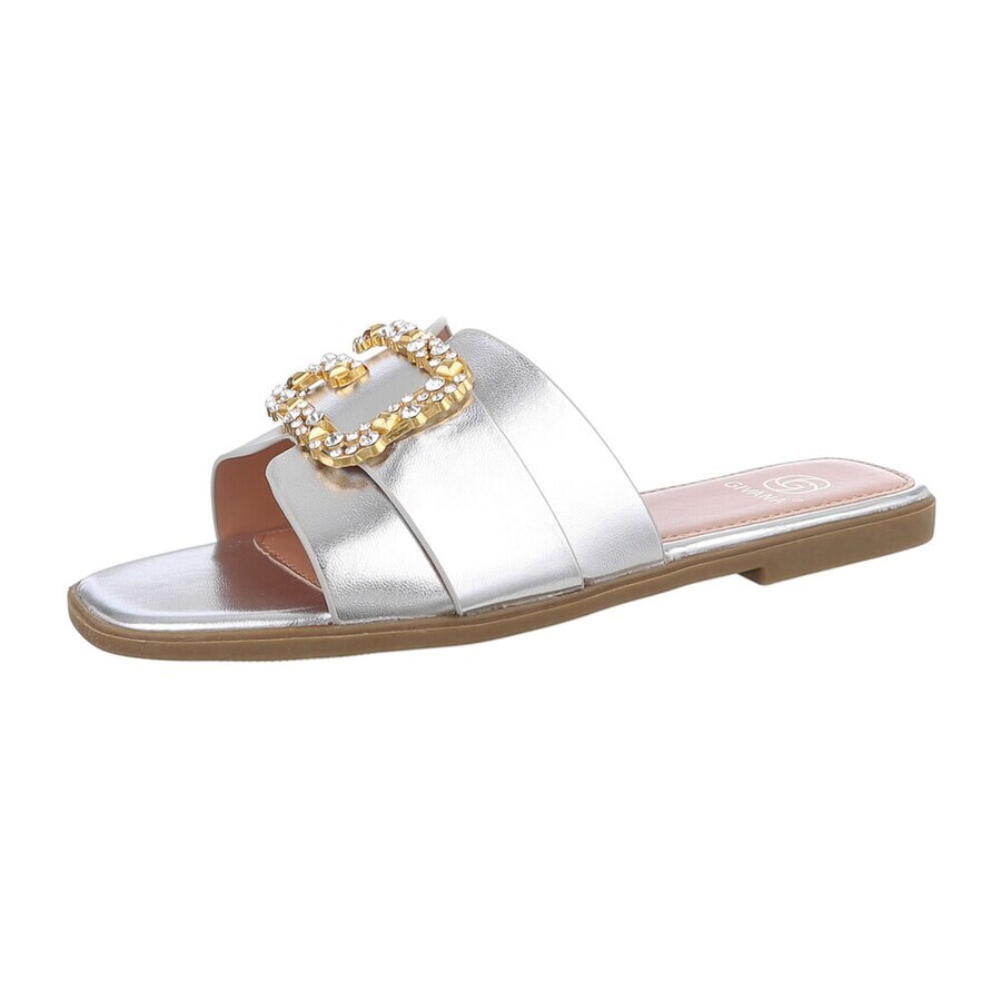 

Мюли Ital-Design Mules, серебряный