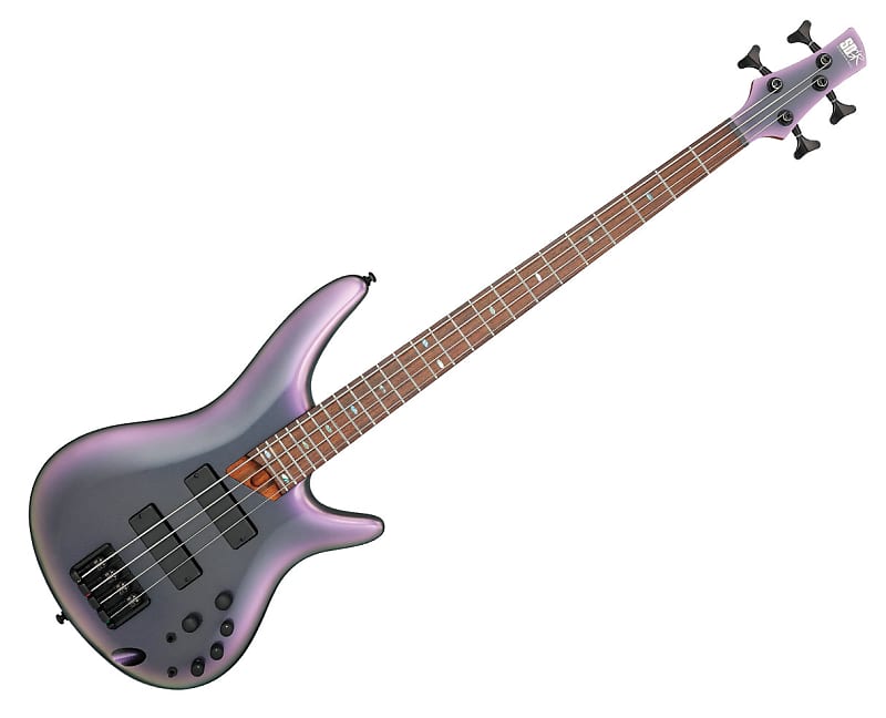 Басс гитара Ibanez SR500EBAB SR Standard 4-String Bass - Black Aurora Burst