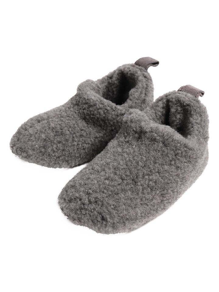 

Тапочки Kaiser Naturfellprodukte Woll Hausschuh Cody, серый