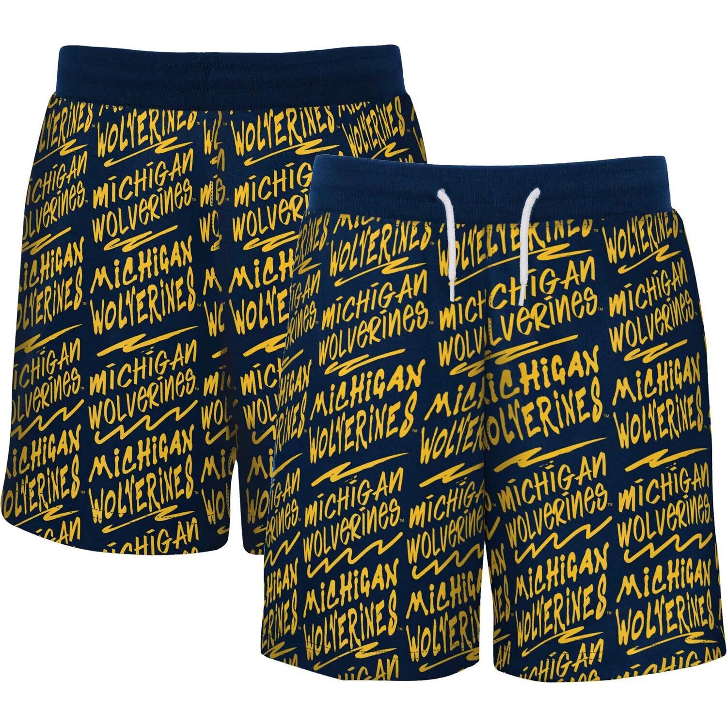 

Молодежные супершорты темно-синего цвета Michigan Wolverines Outerstuff