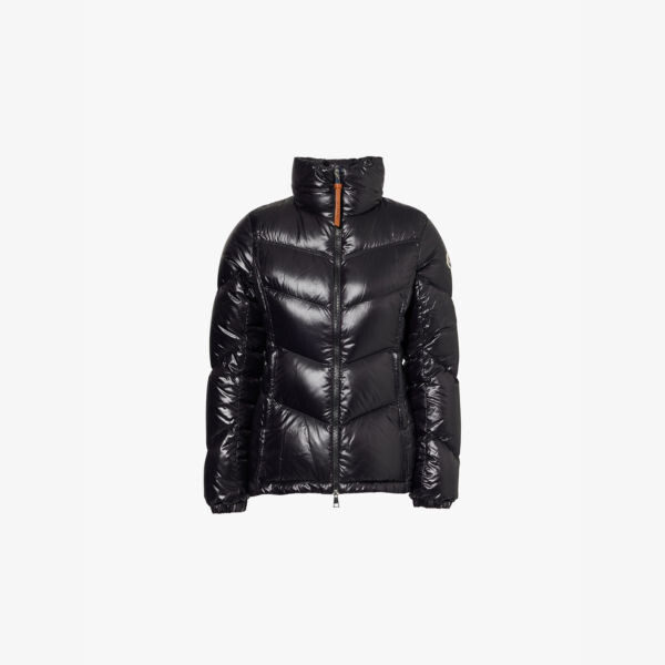 

Куртка-Пуховик с фирменной нашивкой Gast Moncler, черный