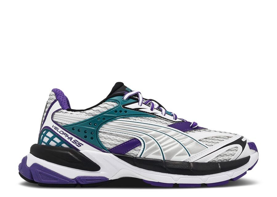 

Кроссовки Puma Velophasis, цвет Phased White Team Violet