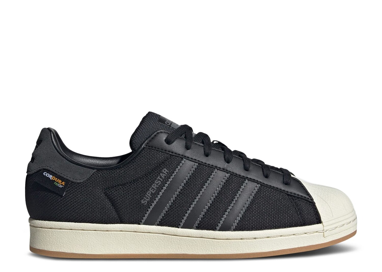 

Кроссовки adidas Superstar 'Black Carbon Cordura', черный