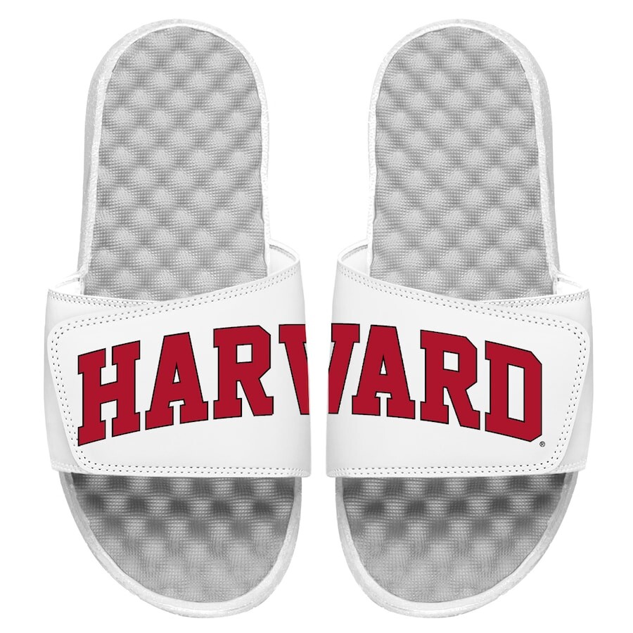 

Шлепанцы ISlide Harvard Crimson, белый