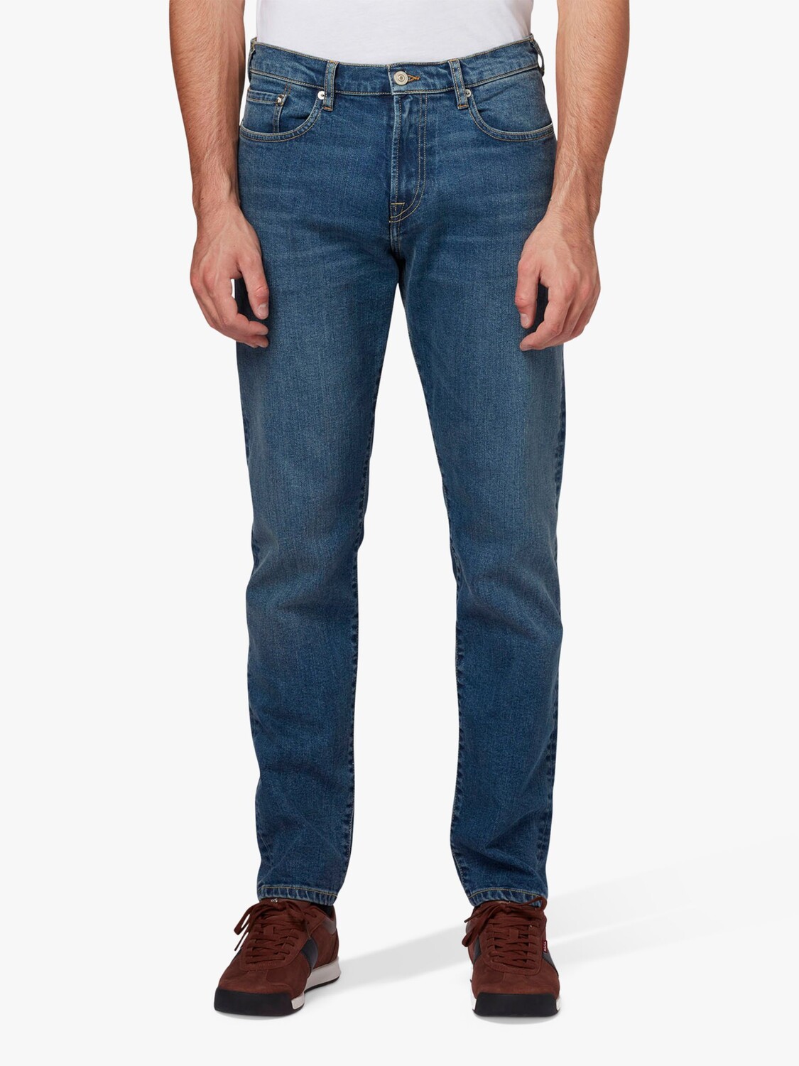

Зауженные джинсы Paul Smith, синие