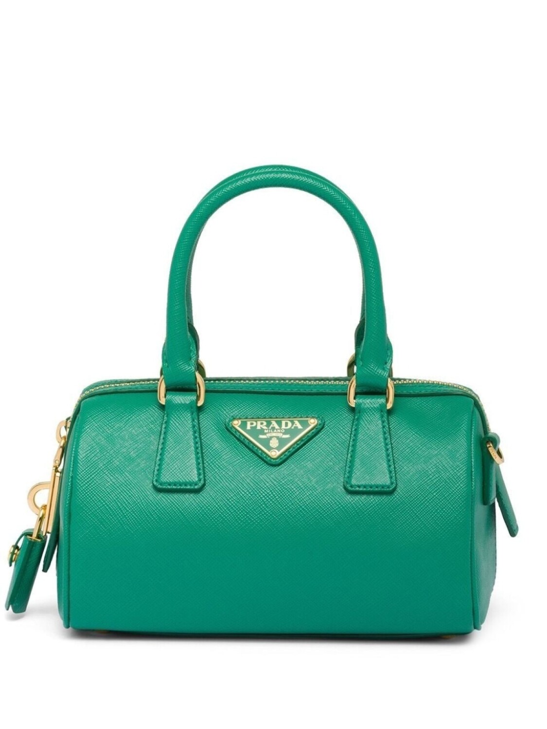 

Мини-сумка с логотипом Prada, зеленый