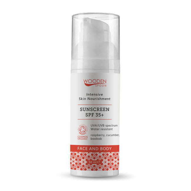 

Интенсивно питательный солнцезащитный крем spf35+ Wooden Spoon Intensive Skin Nourishment, 50 мл