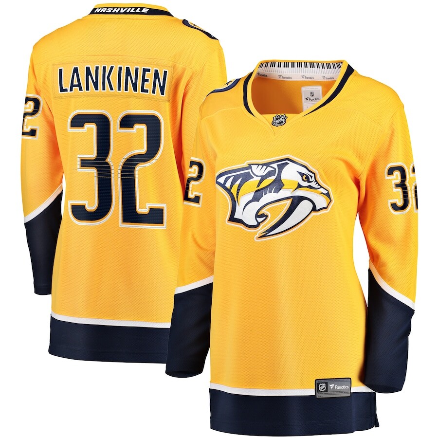 

Джерси Fanatics Branded Nashville Predators, золотой