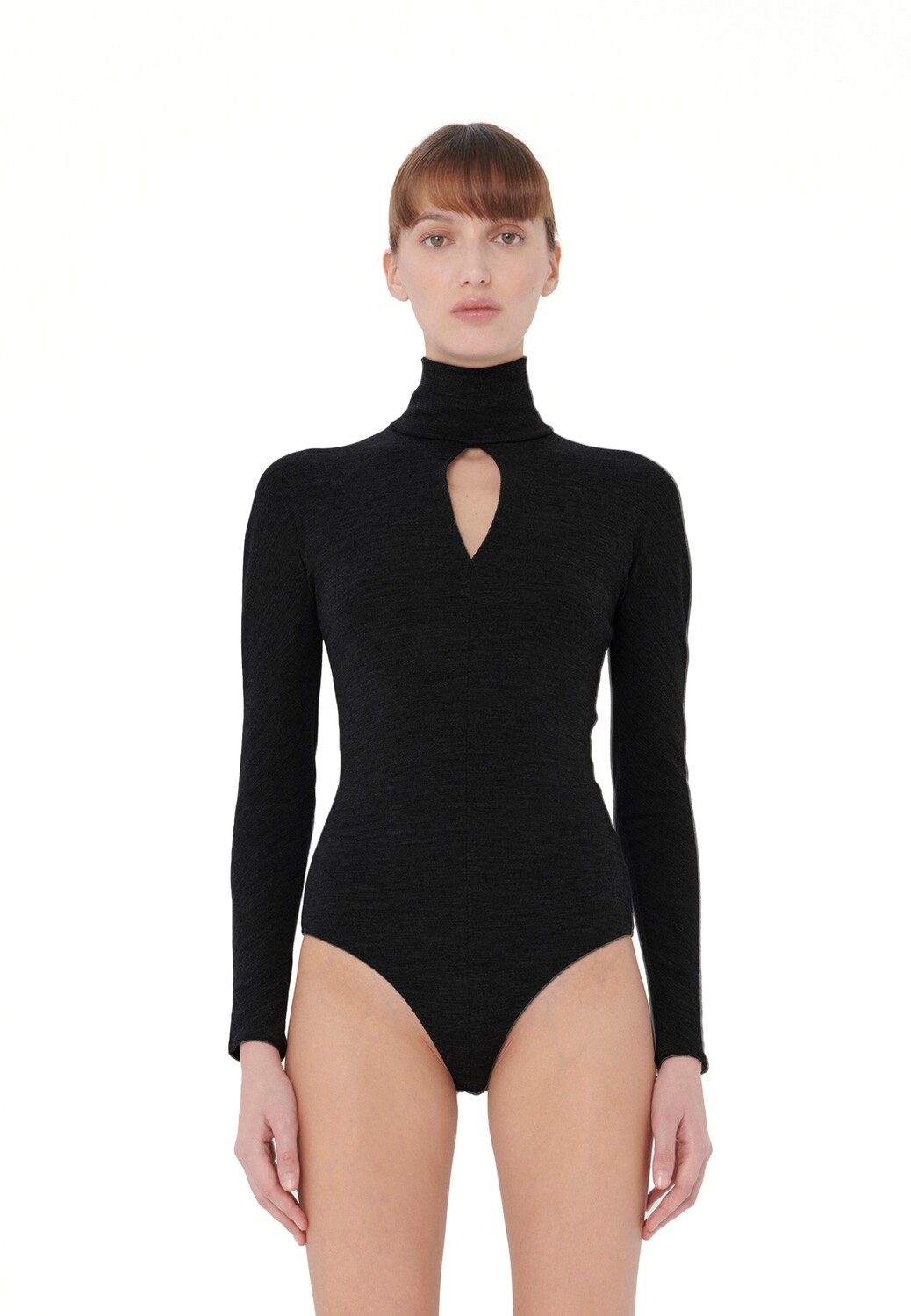 

Тело с передним разрезом Wolford, черный