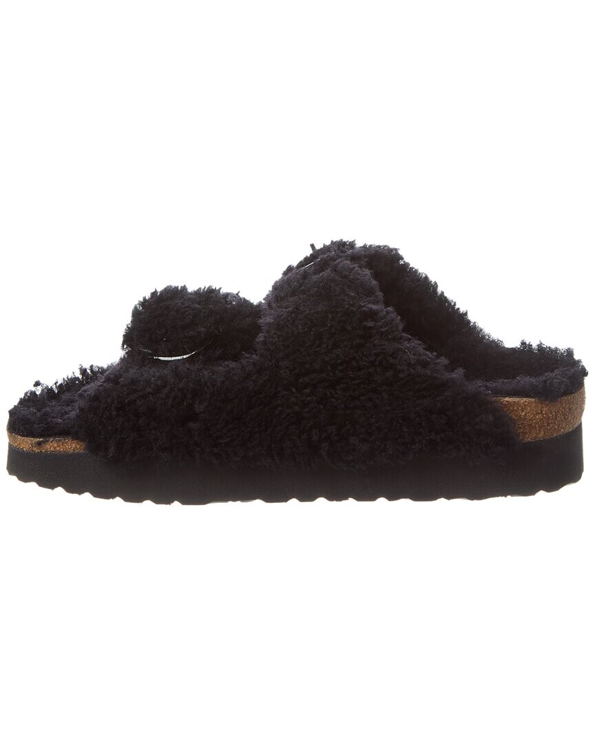 

Узкие сандалии Birkenstock Arizona с большой пряжкой, черный