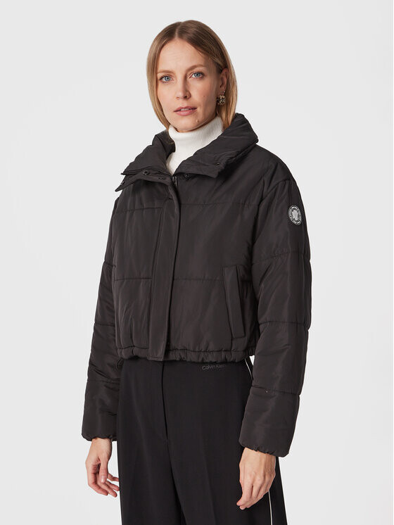 

Пуховик оверсайз Dkny Sport, черный