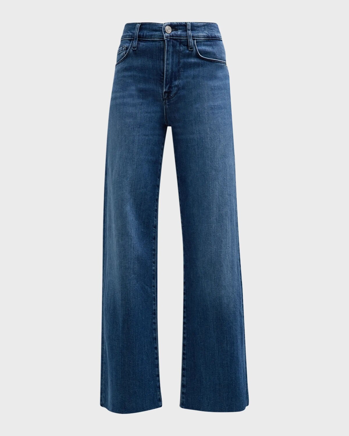 

Укороченные джинсы Le Slim Palazzo Raw After Frame, цвет Crossings
