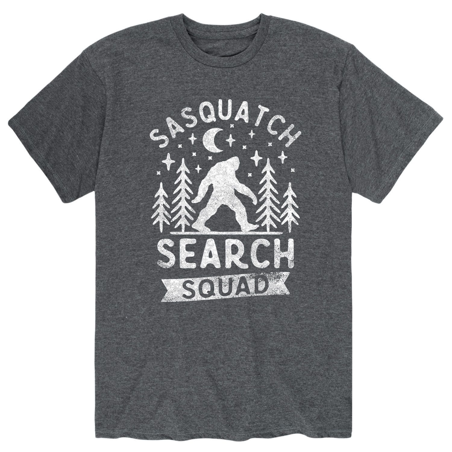 Мужская футболка Sasquatch Search Licensed Character