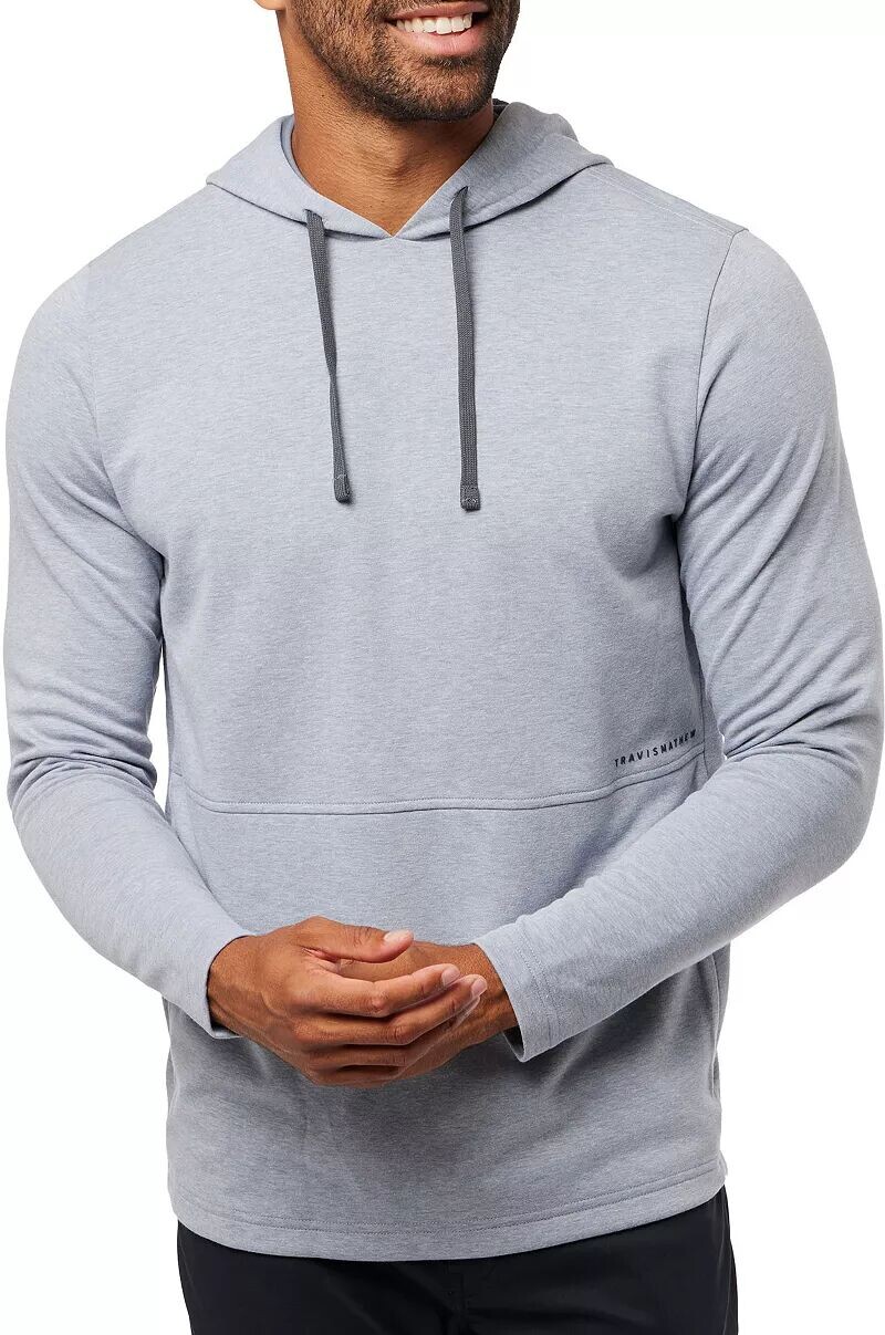 

Мужская толстовка для гольфа TravisMathew Bring the Heat, серый