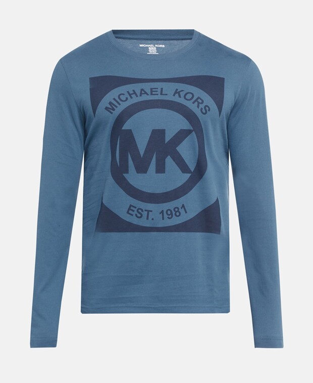 

Топ с длинными рукавами Michael Kors, синий