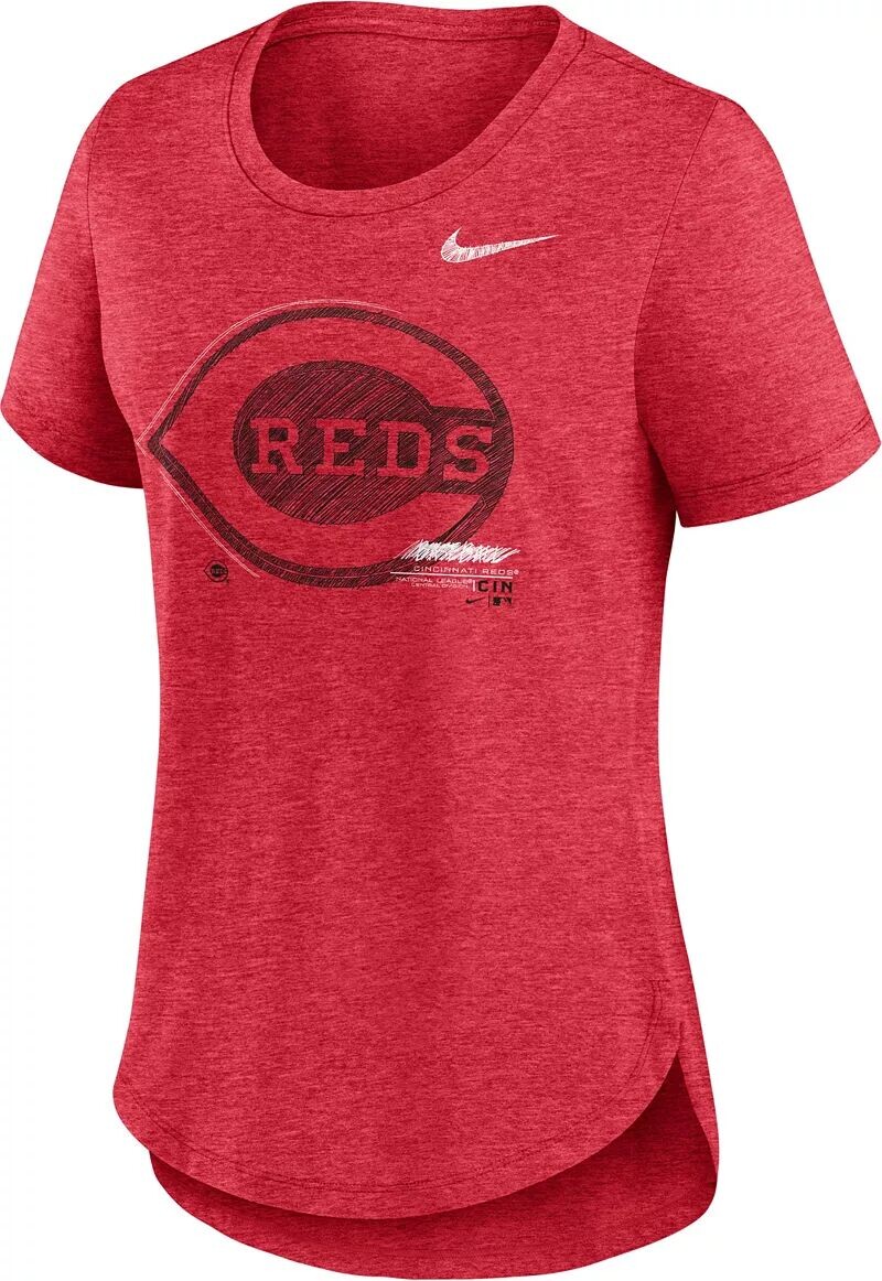 

Женская футболка Nike Cincinnati Reds Red Team