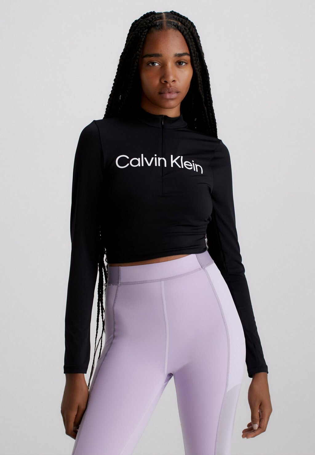 

Блузка с длинными рукавами Calvin Klein Performance, черный
