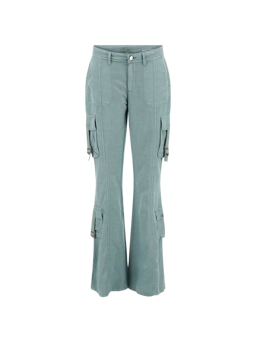 

Джинсы GUESS Flared Cargo Jeans, светло-зеленый