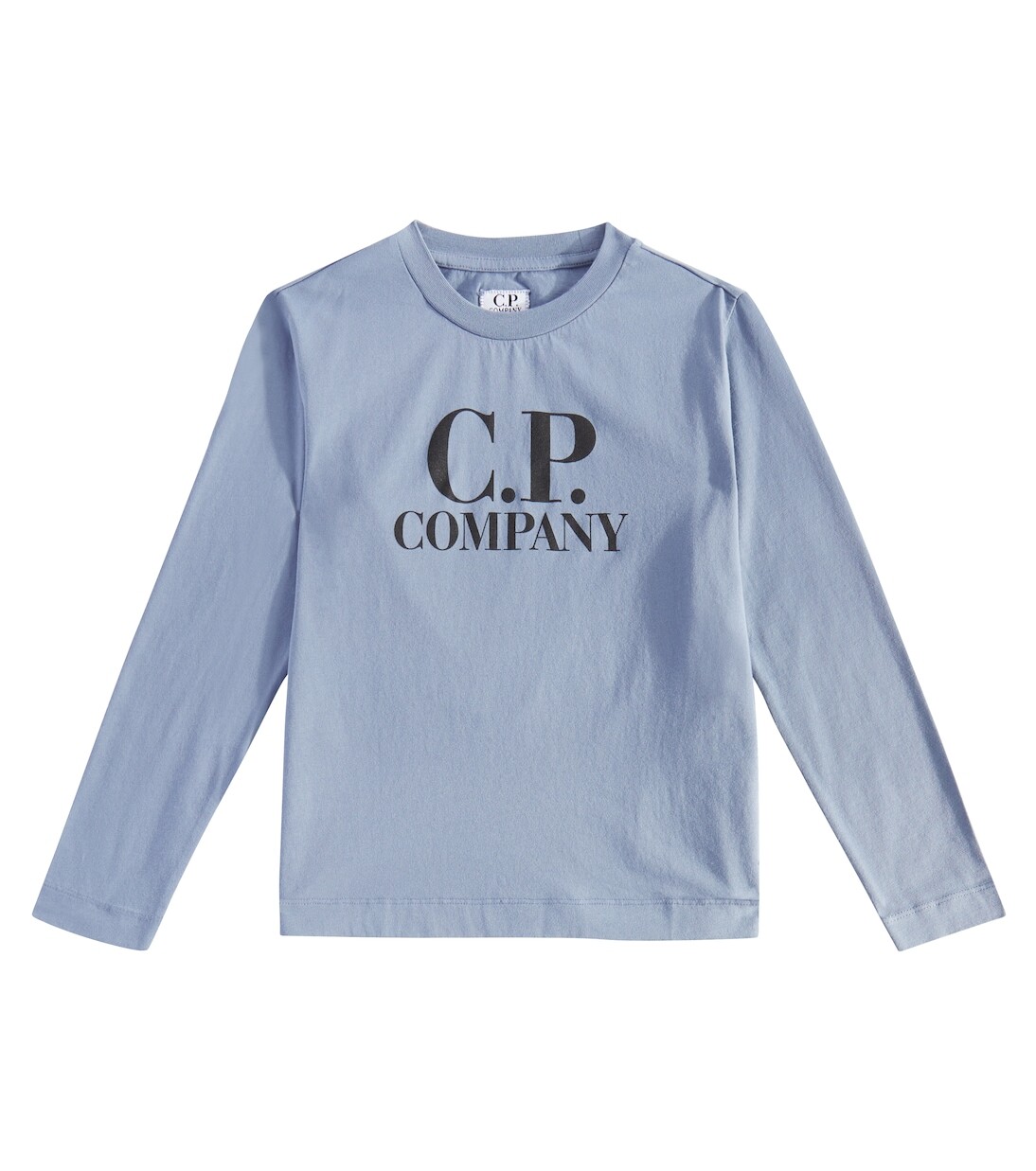 

Топ из хлопкового джерси C.P. Company, синий