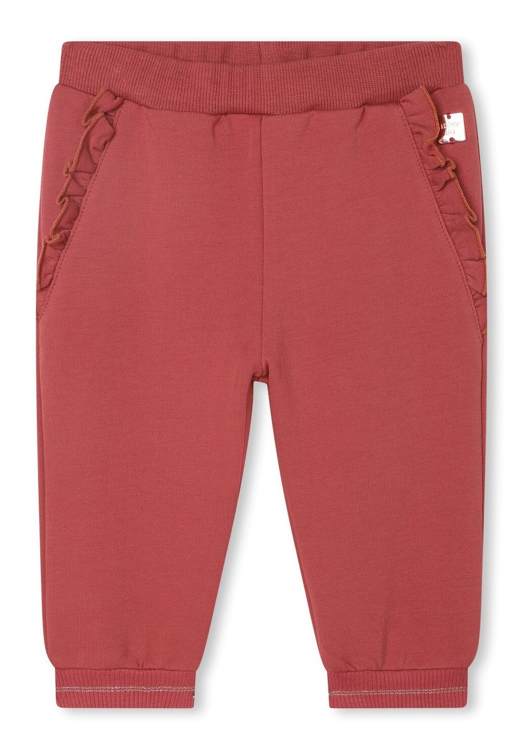 

Брюки спортивные WITH RUFFLES Carrement Beau, цвет terracotta
