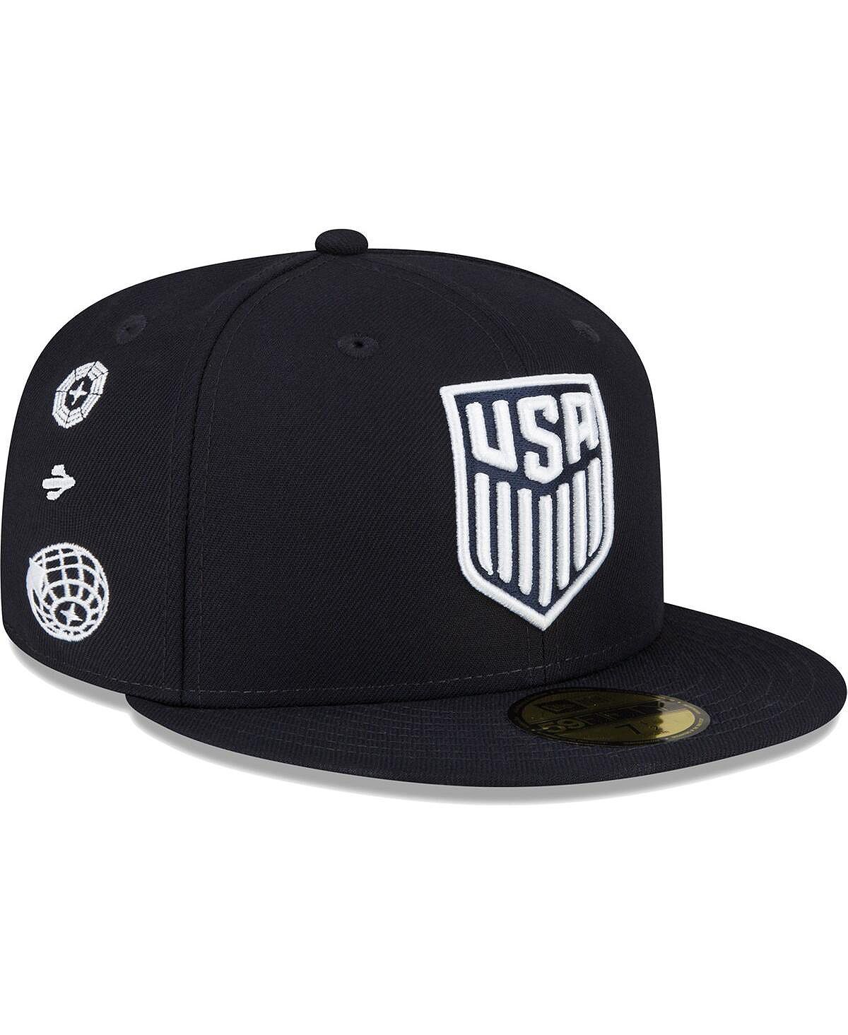 

Мужская темно-синяя приталенная шляпа USMNT 59FIFTY New Era