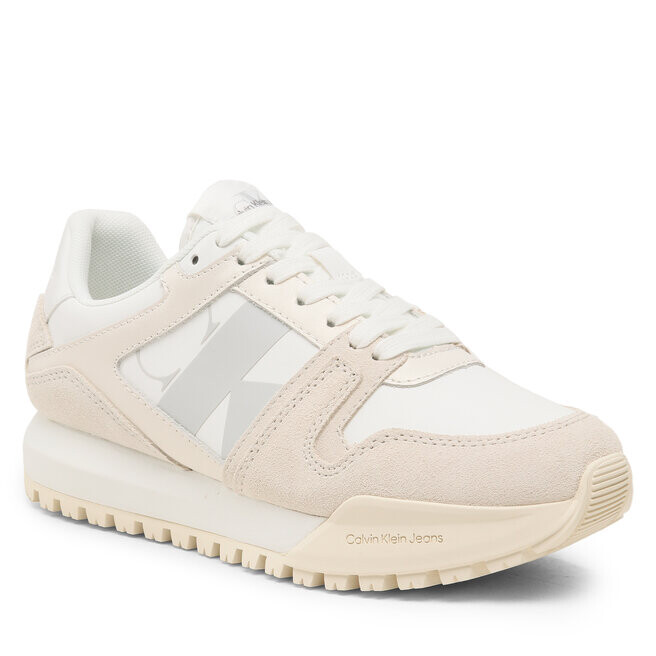 

Кроссовки Calvin Klein Jeans ToothyRun Laceup, бежевый