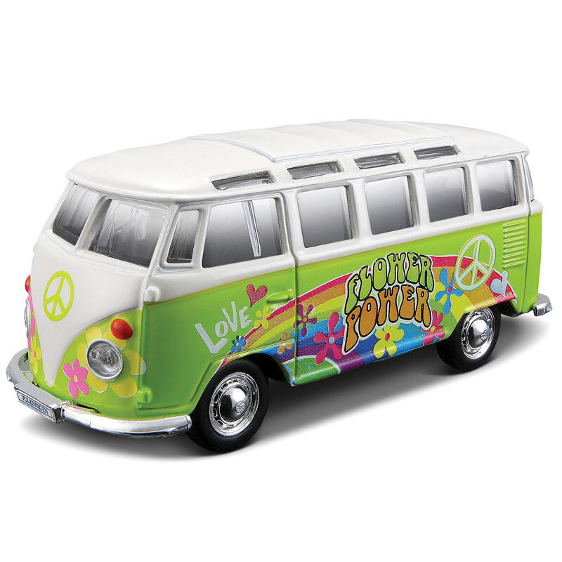 

Maisto, 32301 ХИППИ VOLKSWAGEN VAN SAMBA ЗЕЛЕНЫЙ 1/25