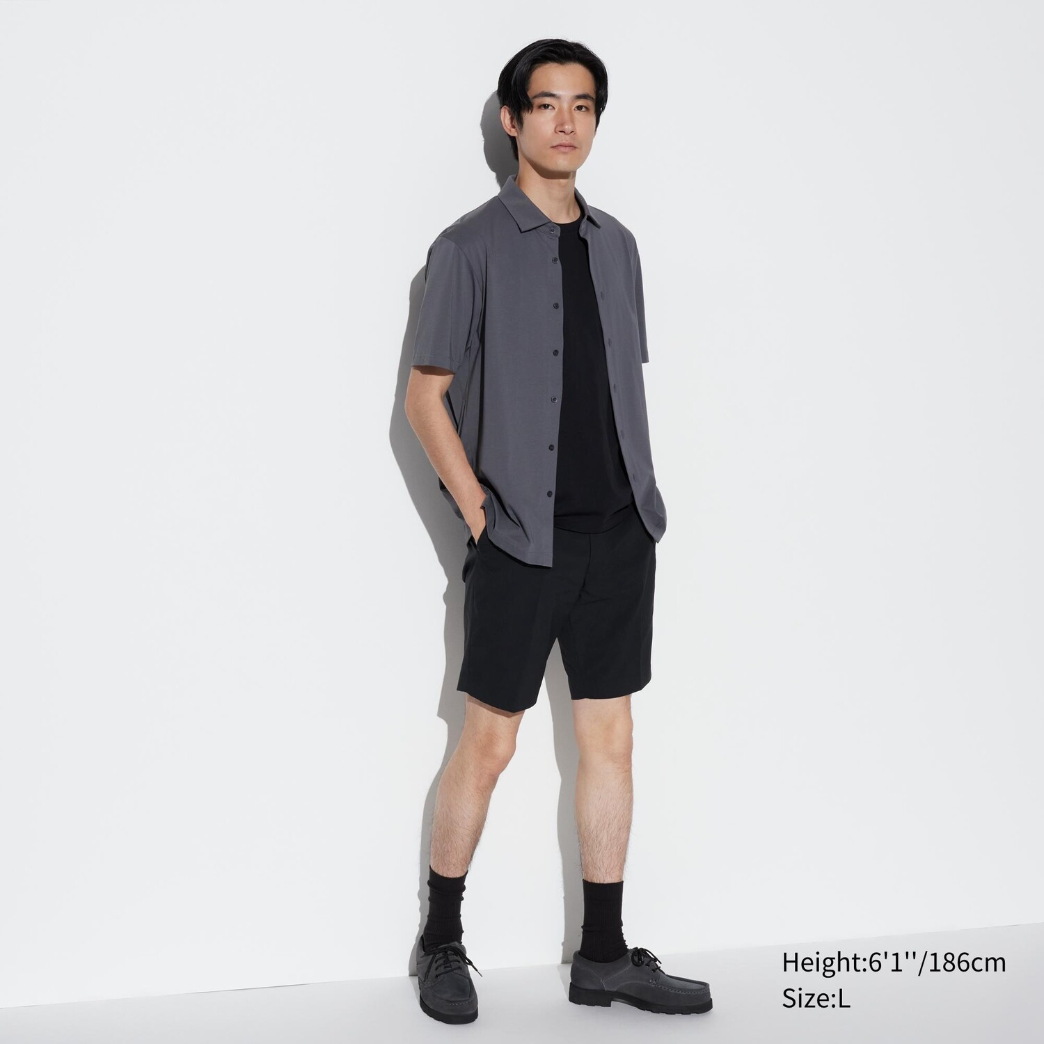 

Шорты аирсенс UNIQLO, черный