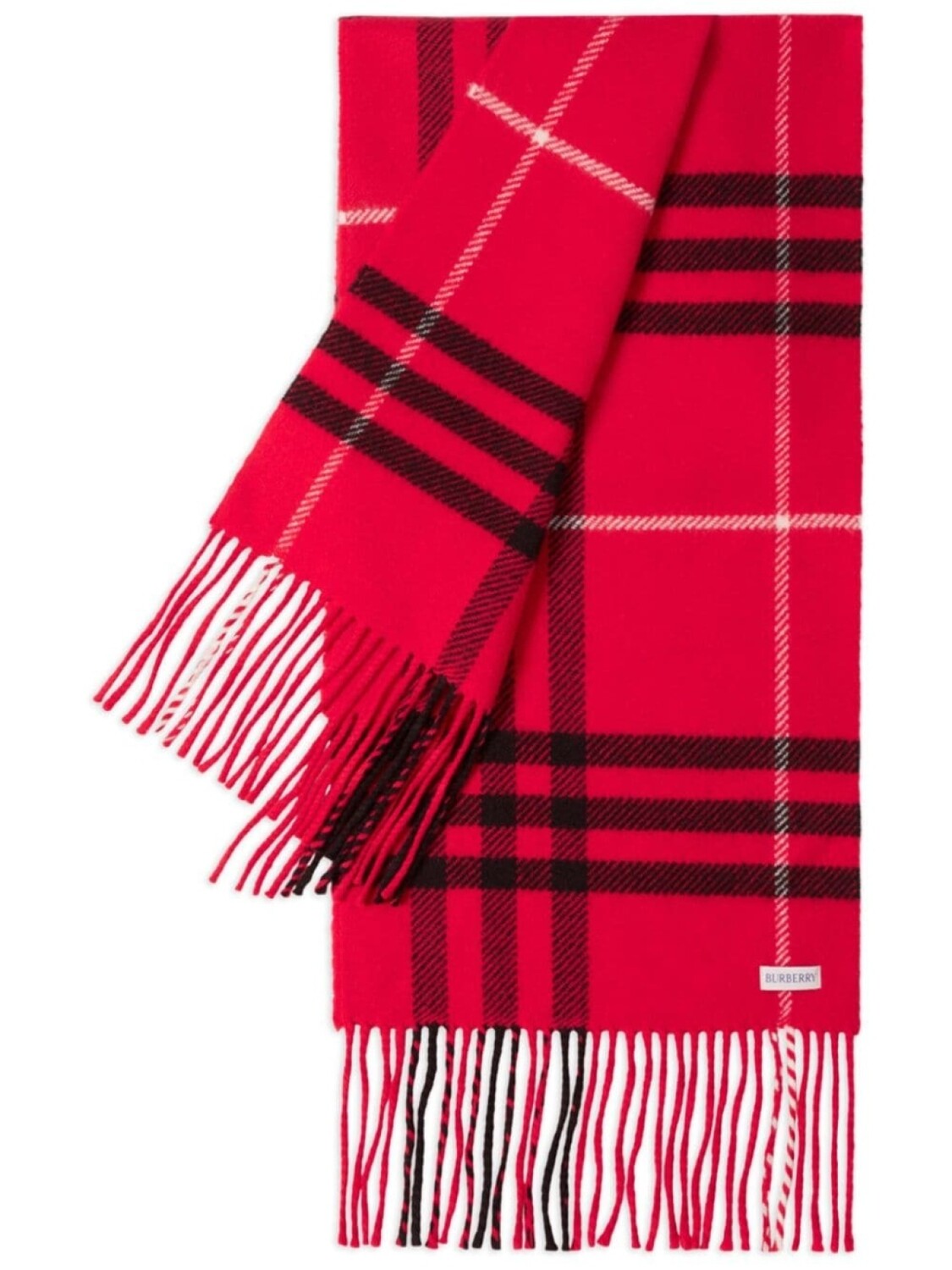 

Burberry шарф в клетку, красный