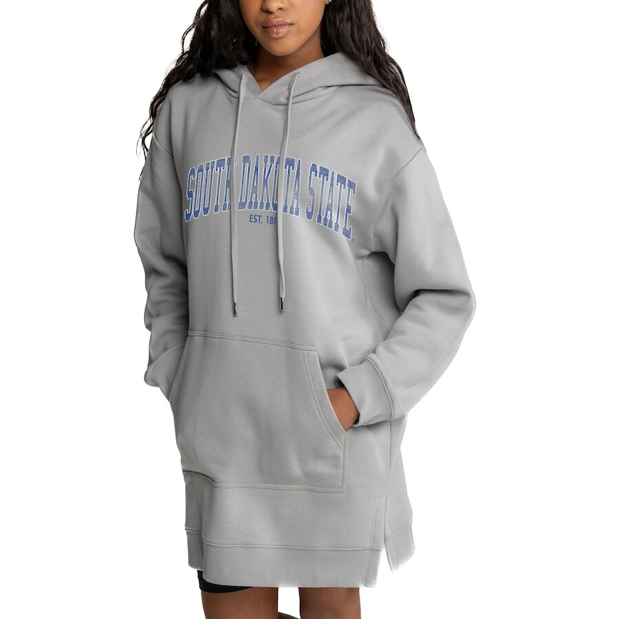 

Платье-худи Gameday Couture South Dakota State Jackrabbits, серый