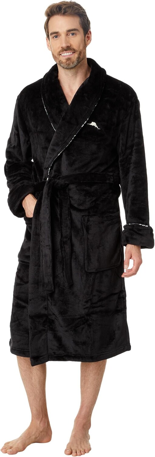 

Халат Shawl Collar Robe Tommy Bahama, черный