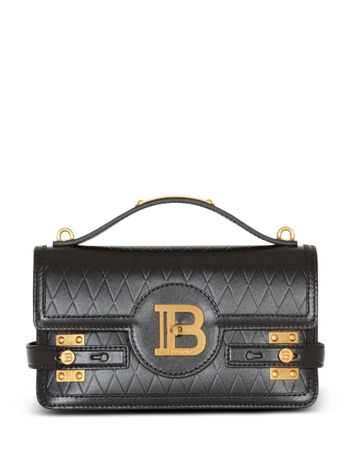 

Balmain сумка-тоут B-Buzz 24 с тиснением, черный