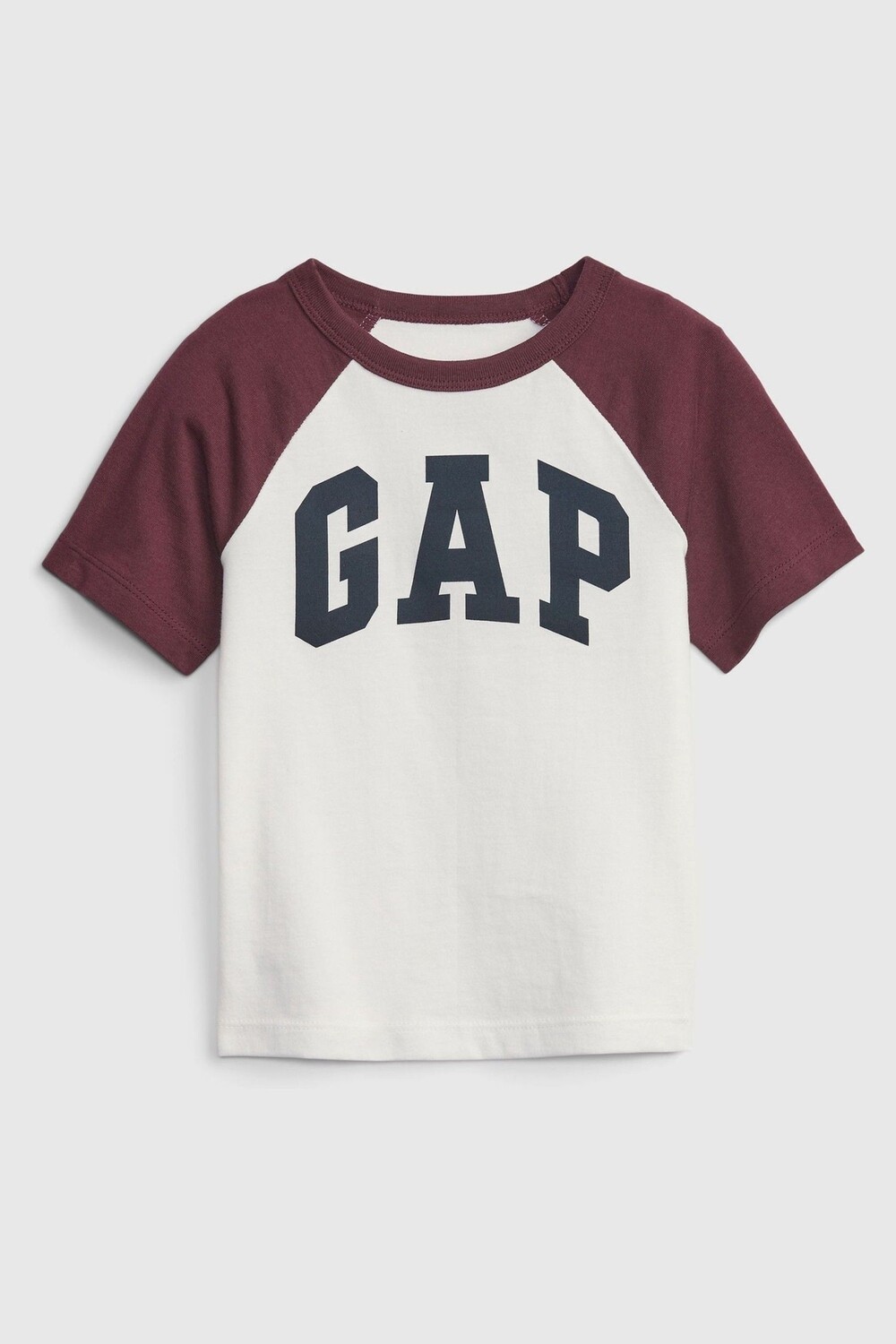 

Футболка с короткими рукавами из органического хлопка и логотипом Gap, белый