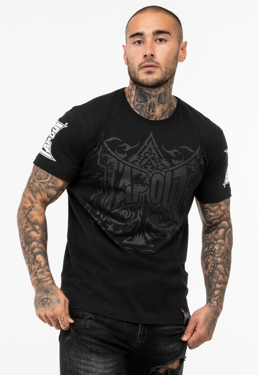 

Футболка с принтом Normal Passform Ace Of Spades Tapout, цвет black grey white