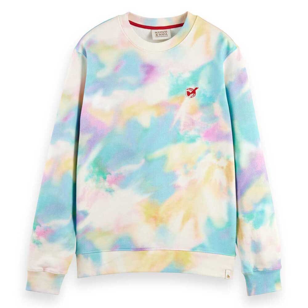 

Толстовка Scotch & Soda The Free Spirit Peace Bird Tie-Dye, разноцветный
