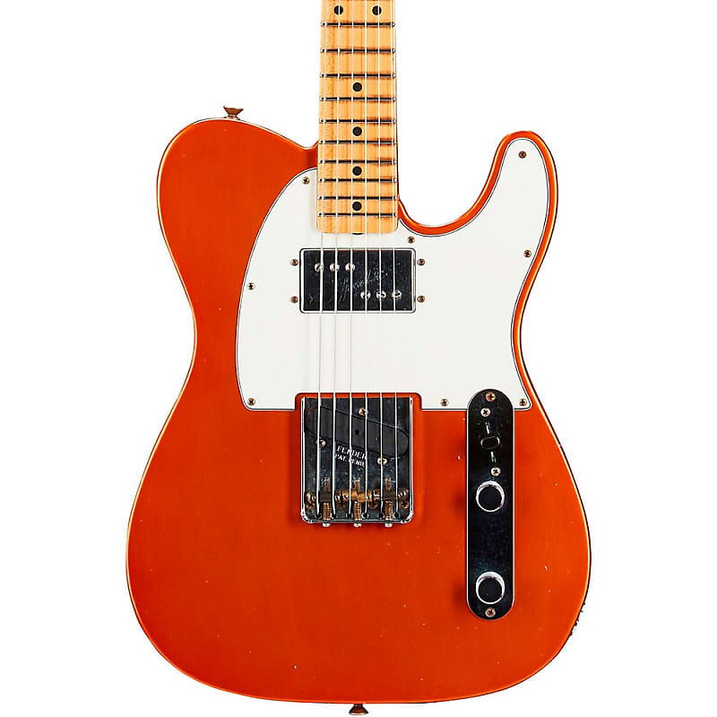 

Электрогитара Fender Custom Shop Postmodern Telecaster Journeyman Relic Electric Guitar Faded Aged Candy Tangerine