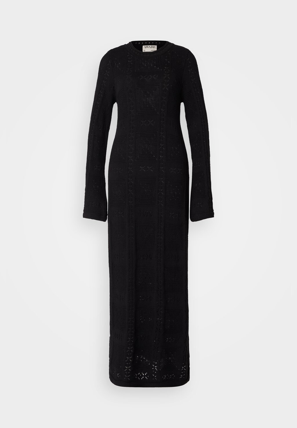

Длинное платье VMJAYLA O NECK DRESS Aware, черный