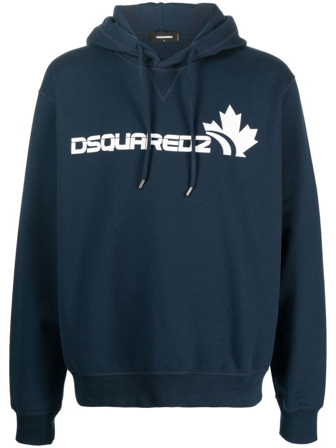 

Dsquared2 худи с логотипом, синий