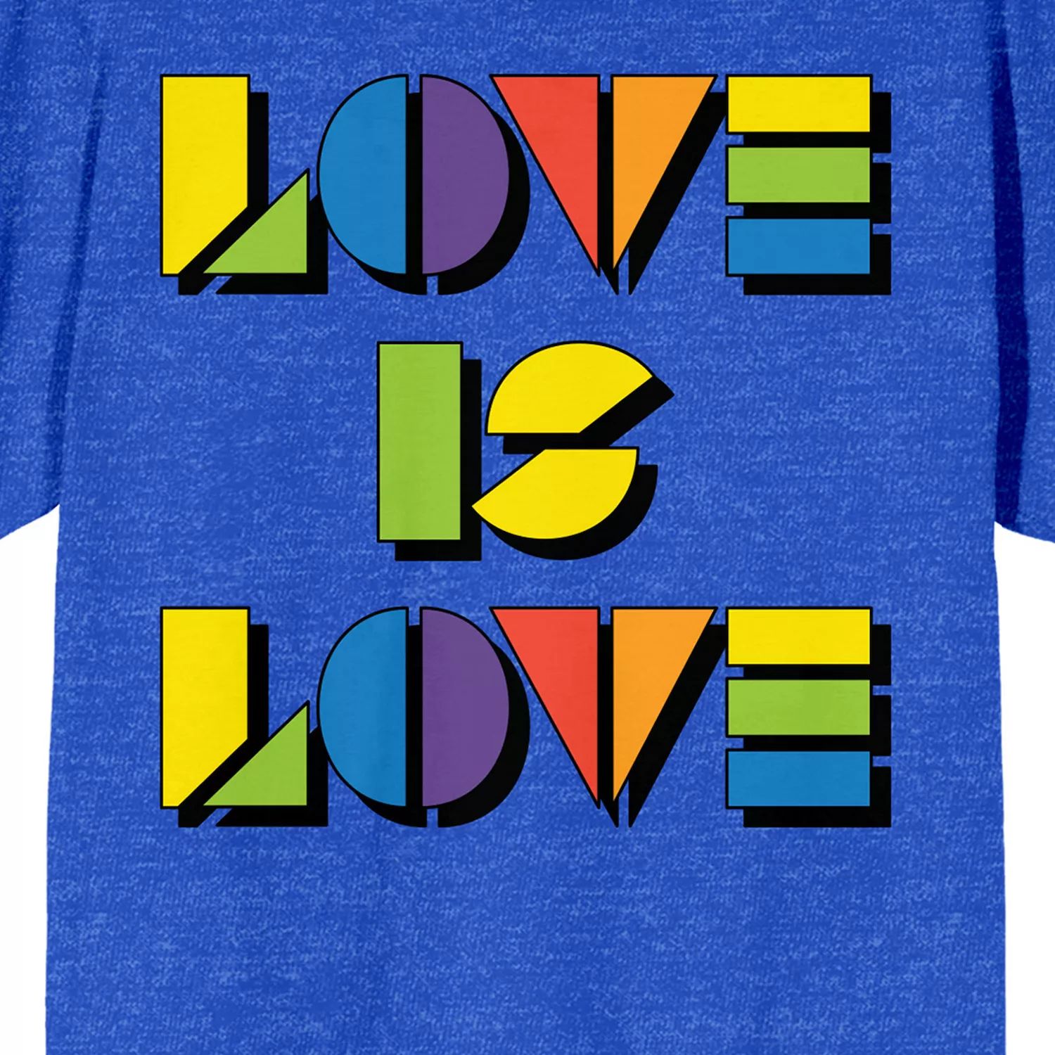 Мужская футболка Pride Rainbow Love Is Love Licensed Character