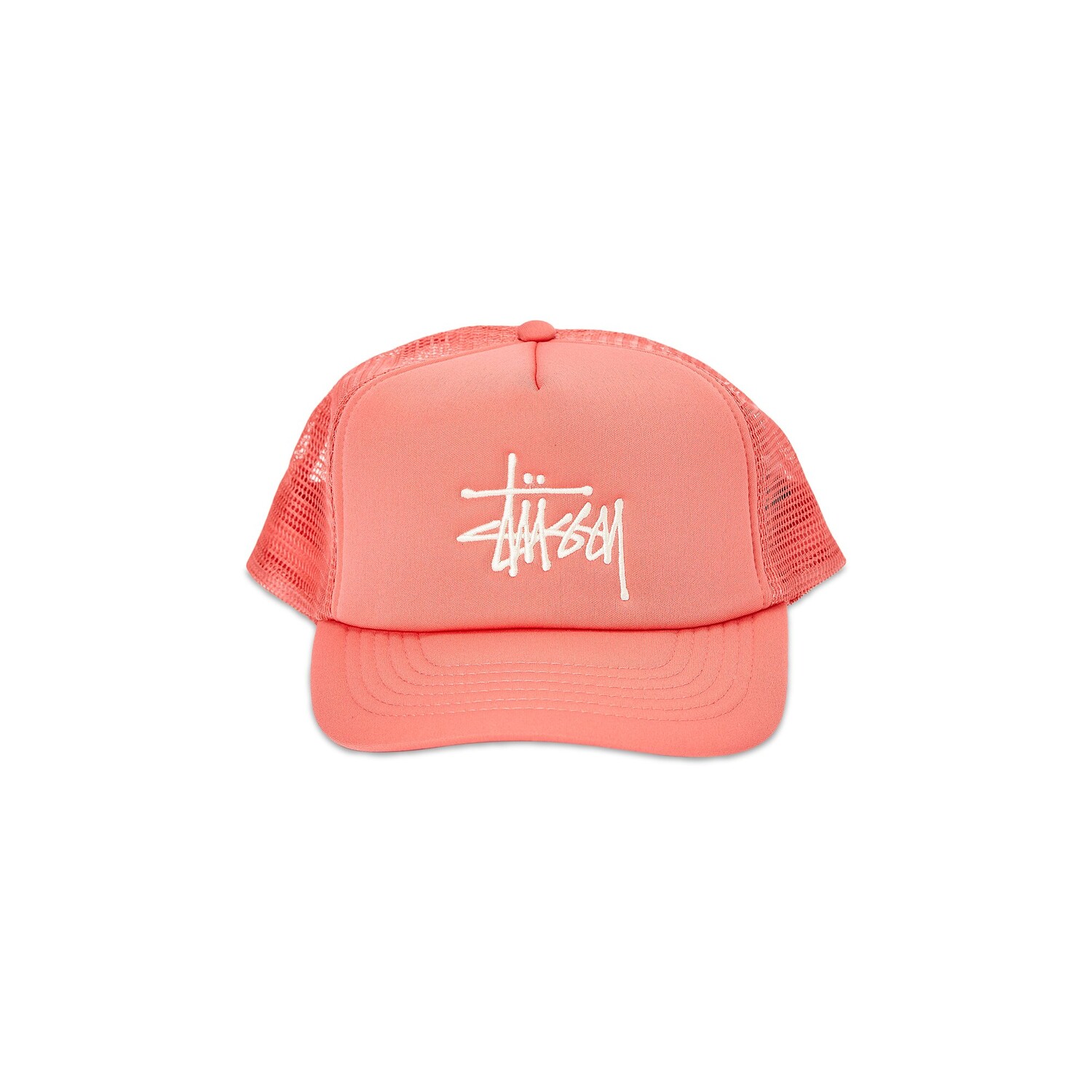 

Кепка Stussy Big Basic Trucker, розовая
