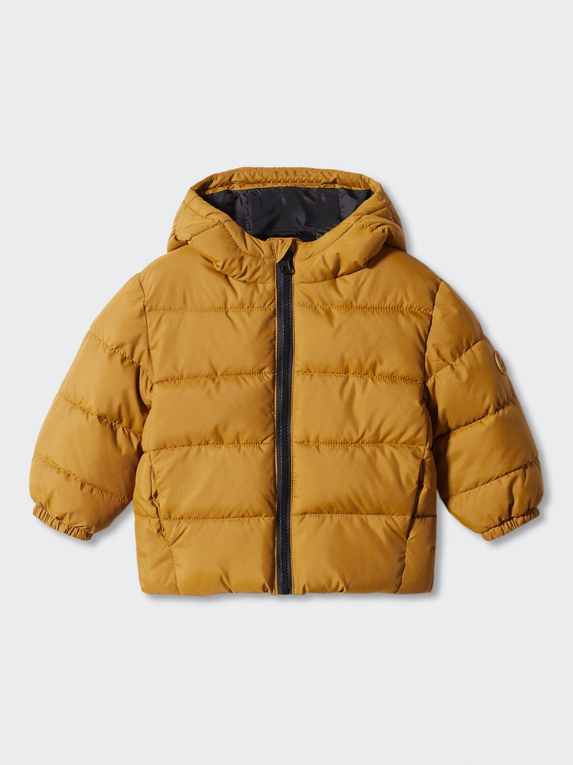 

Стеганая куртка Baby Aldo Mango, средний желтый