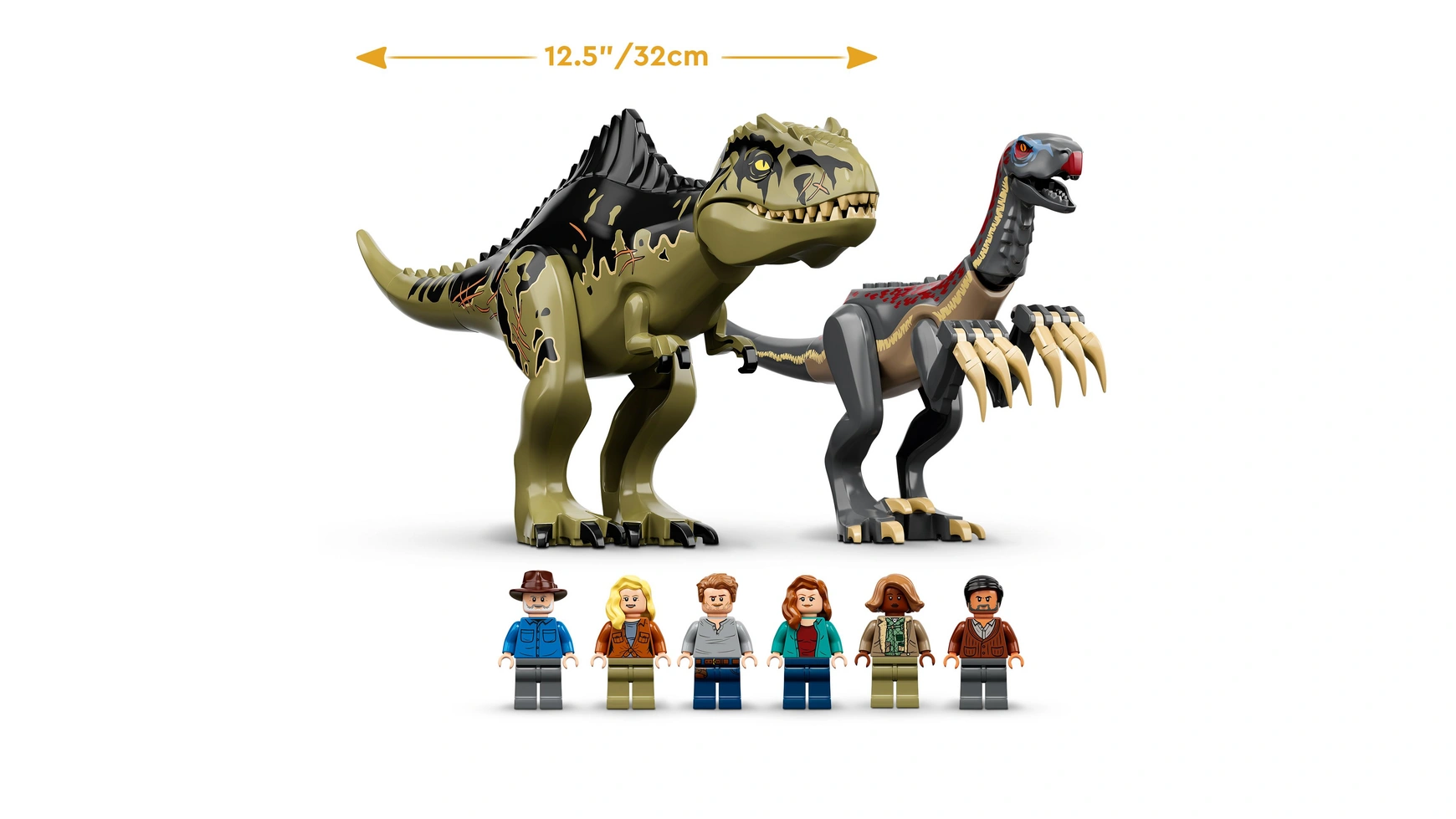 Lego Jurassic World Атака гиганотозавра и теризинозавра – купить из-за  границы через сервис «CDEK.Shopping»