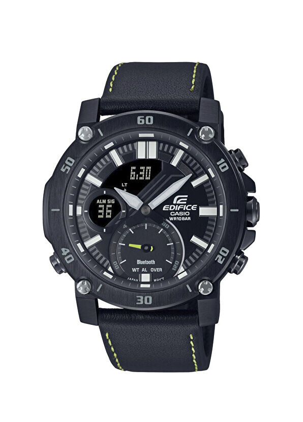 

Ecb-20Cl-1Adf кожаные мужские наручные часы Casio, мультиколор