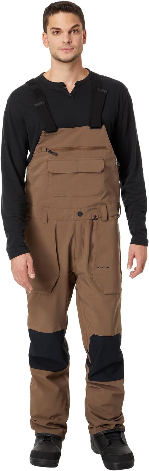 

Брюки Roan Bib Overalls Volcom Snow, цвет Teak 1