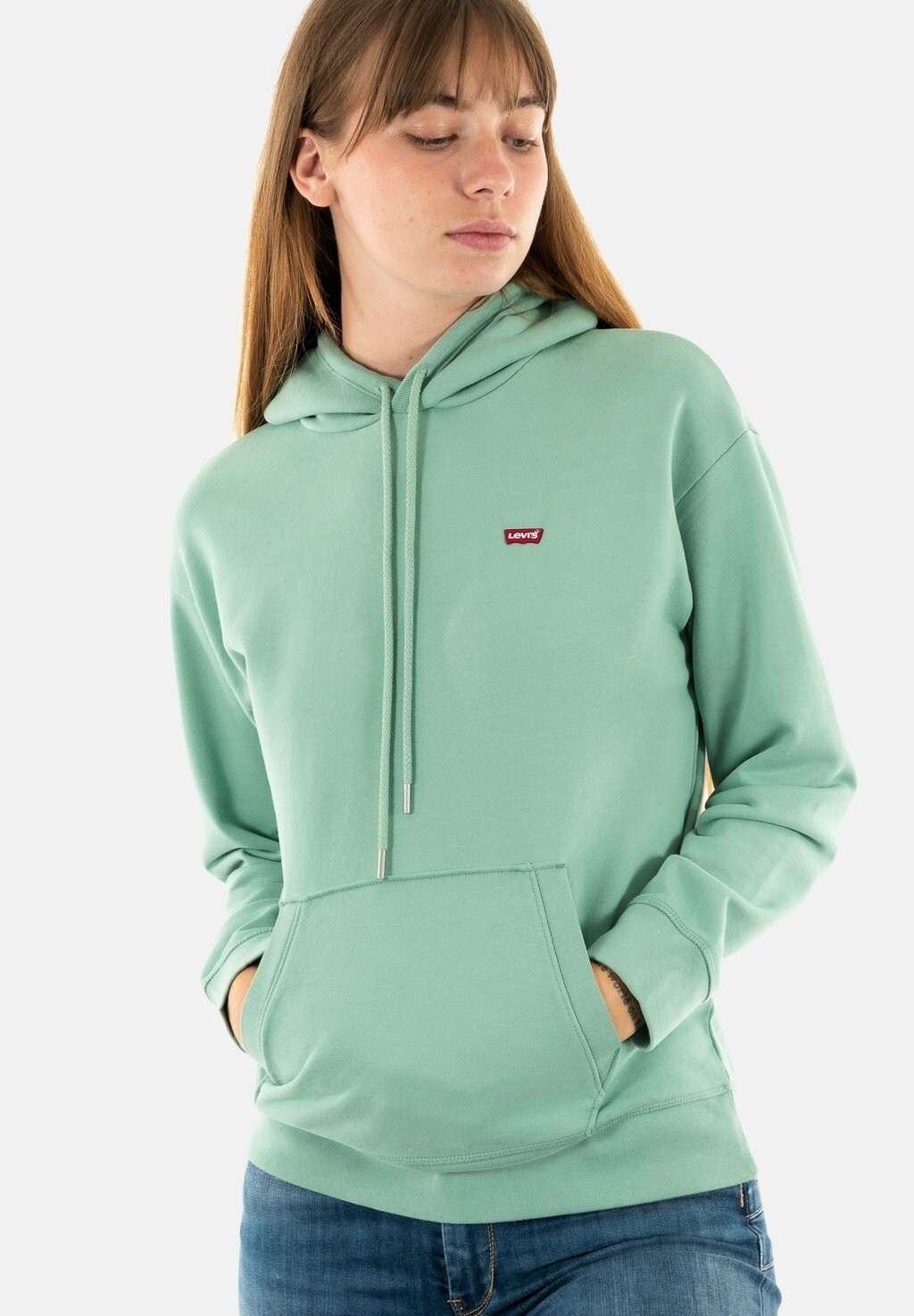 

Толстовка с капюшоном Levi's, зеленый