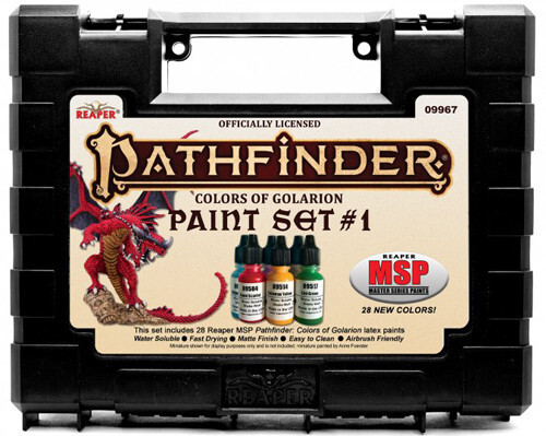

Аксессуары Reaper Pathfinder Paint: Colors of Golarion Set #1