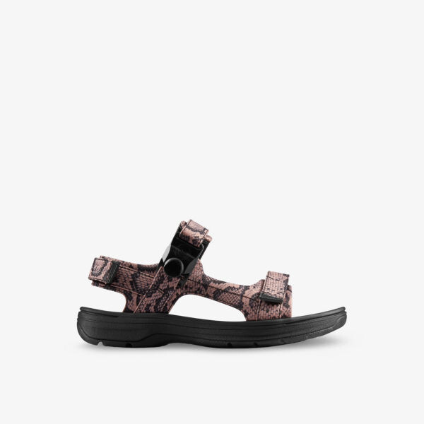 

Сандалии martine rose x clarks из переработанного полиэстера со змеиным принтом Clarks, цвет rose textile