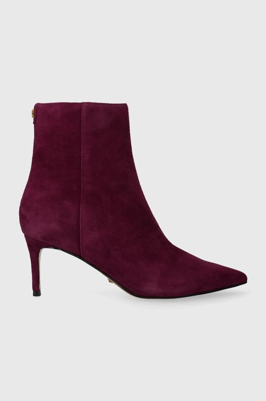 

Замшевые ботильоны BRAYAN Guess, бордовый