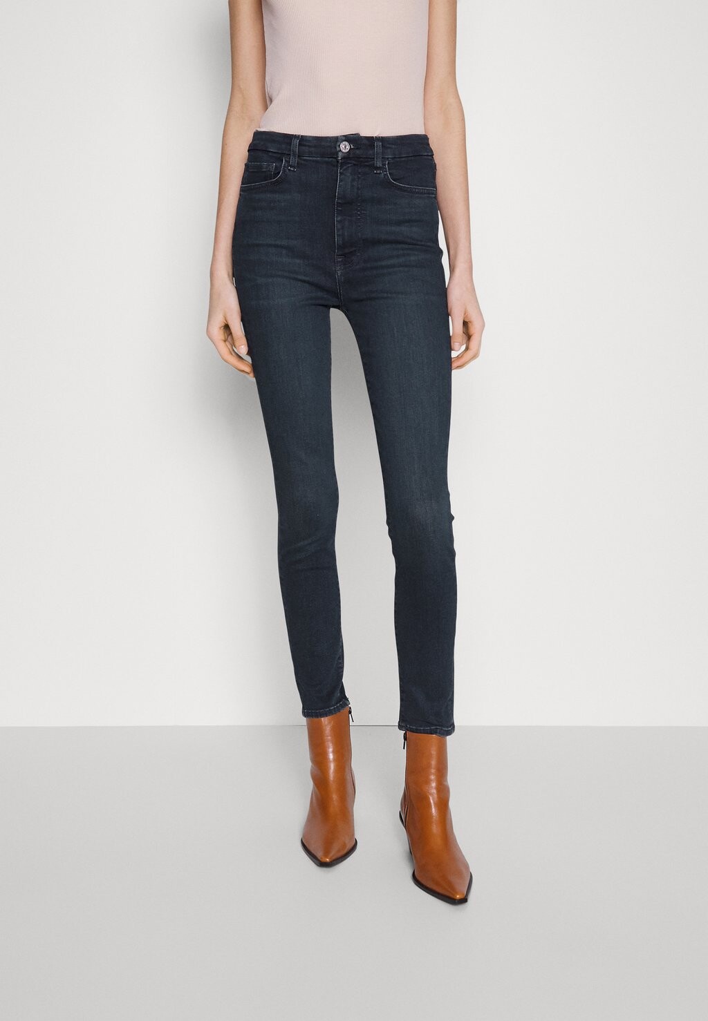 

Джинсы Skinny Fit 7 for all mankind, темно-синий